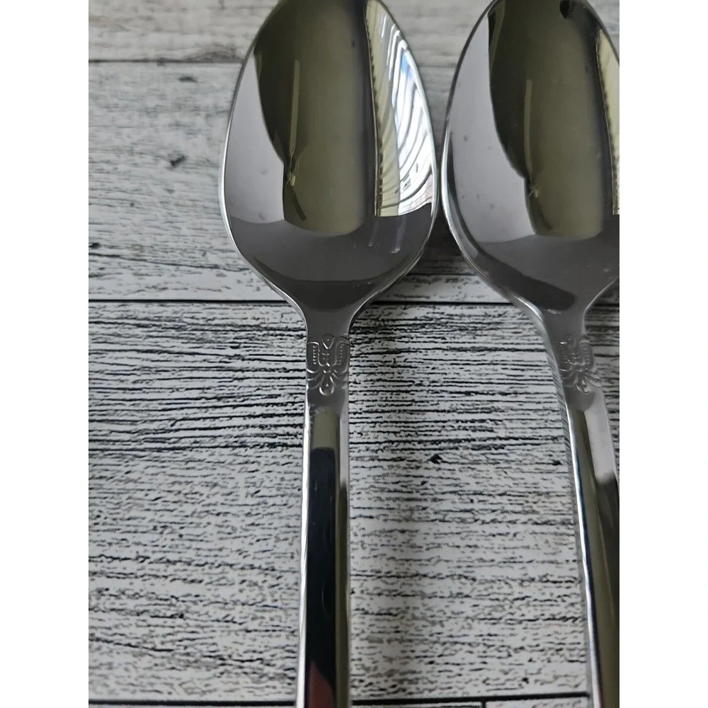 HERITAGE MINT Ltd. Stainless ROYAL ALISTER 4 SPOONs 16/10